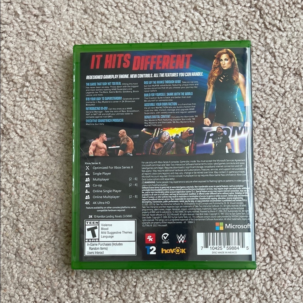 WWE 2K22 for Xbox - Picture 4 of 6